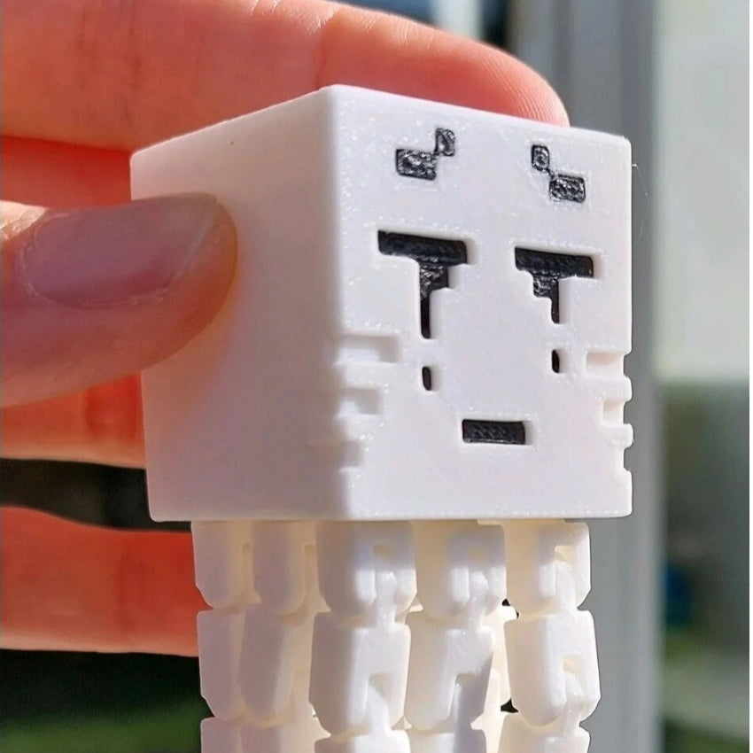 SatisfyCube –  Minecraft Ghost Figürü